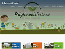 Tablet Screenshot of polytunnelsireland.ie